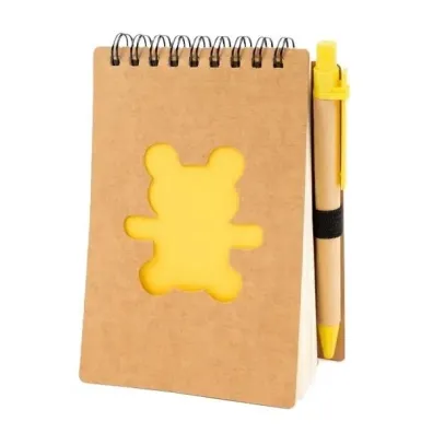 Fandy Blok spirala Eco Bear z d�ugopisem