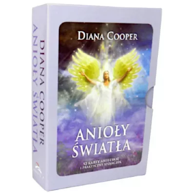 Anio�y �wiat�a, karty z przes�aniami - Cooper Diana