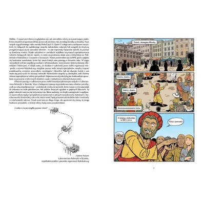Roboty i drony - dawno temu, teraz i w przysz�o�ci. Naukomiks