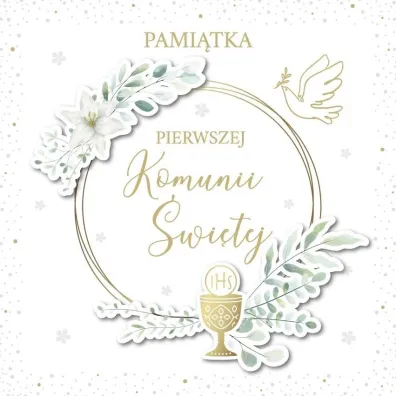 Armin Style PAMIATKA KSIAZECZKA KOMUNII SW 205X200 AS PA34