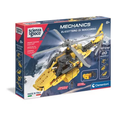 Laboratorium Mechaniki - Helikopter Ratowniczy Clementoni