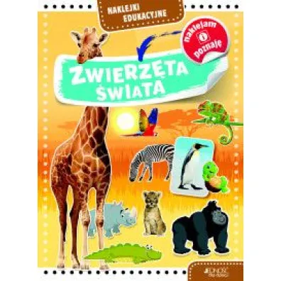 Naklejki edukacyjne. Zwierz�ta �wiata
