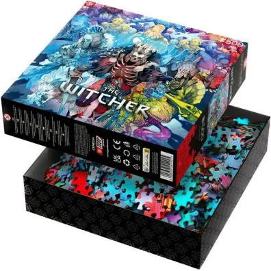 Puzzle 500 el. Gaming Puzzle: The Witcher Monster Faction Good Loot