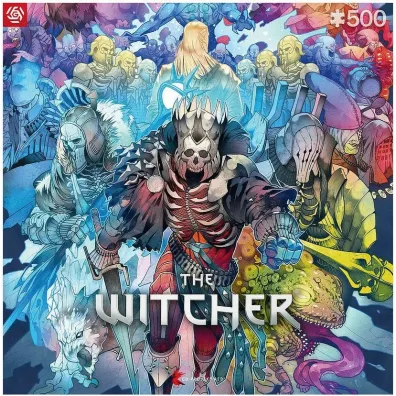 Puzzle 500 el. Gaming Puzzle: The Witcher Monster Faction Good Loot