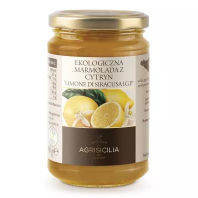 Agrisicilia Marmolada z cytryn sycylijskich 360 g Bio
