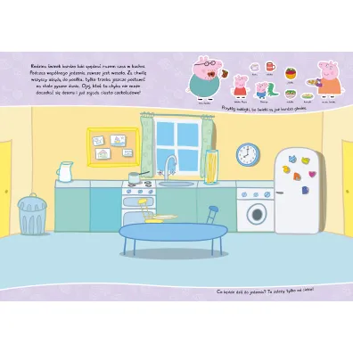 Peppa Pig. Przyklejam Odklejam. Oto nasz dom