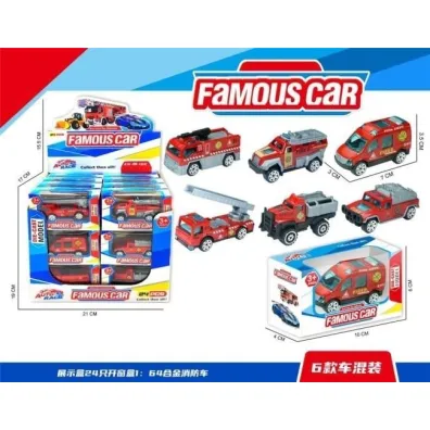 Auto metalowe stray poarnej MIX Merkpol