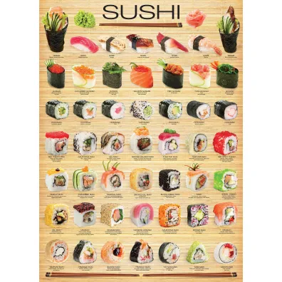 Puzzle 1000 el. Sushi Eurographics