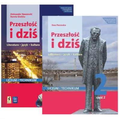 Pakiet Przesz�o�� i dzi� 2. J�zyk polski. Podr�cznik. Cz�� 1 i 2. Szko�a ponadpodstawowa. Liceum i technikum. Zakres podstawowy i rozszerzony - Aleksander Nawarecki, Dorota Siwicka, Ewa Paczoska