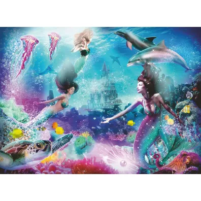 Puzzle 300 el. XXL Syreny Ravensburger