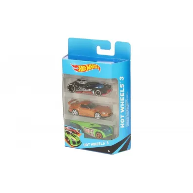 Hot Wheels. Samochodziki 3 sztuki Mattel
