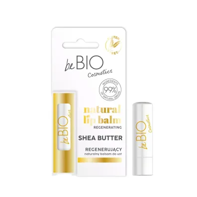 beBIO Ewa Chodakowska Naturalny balsam do ust regenerujcy z maslem Shea 5 g
