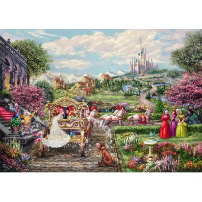 Puzzle 1000 el. PQ Thomas Kinkade Kopciuszek Disney Schmidt