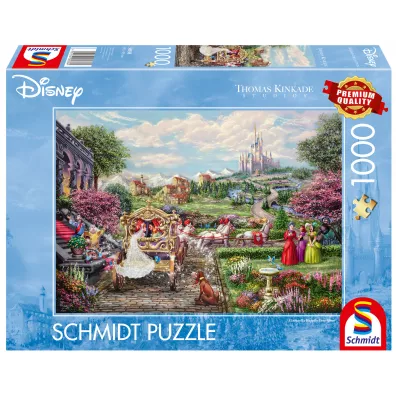 Puzzle 1000 el. PQ Thomas Kinkade Kopciuszek Disney Schmidt