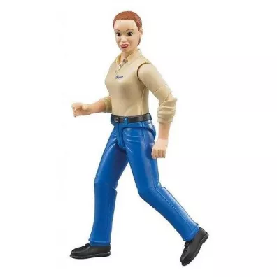 Figurka kobiety w niebieskich d�insach