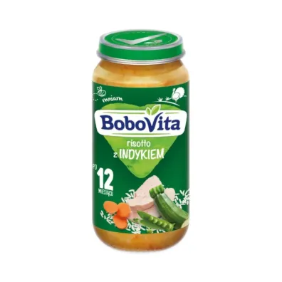 BoboVita Obiadek Risotto z indykiem 1-3 lata 250 g