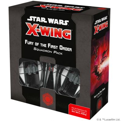 Star Wars X-Wing. Fury of the First Order Squadron Pack Fantasy Flight Games, Atomic Mass Games