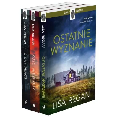 Pakiet Josie Quinn. Tomy 4-6: Ostatnie wyznanie, Ko�ci niezgody, Cichy p�acz - Lisa Regan