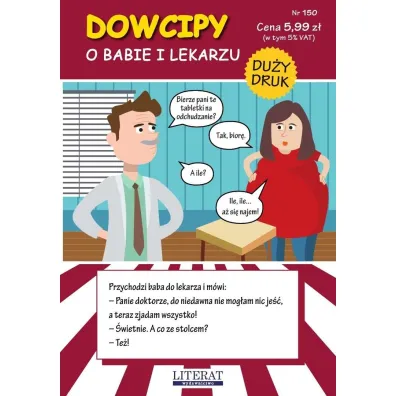 Dowcipy. O babie i lekarzu. Du�y druk. Nr 150 - Przemys�aw Adamczewski