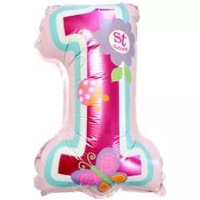 Balon foliowy roczek r�owy