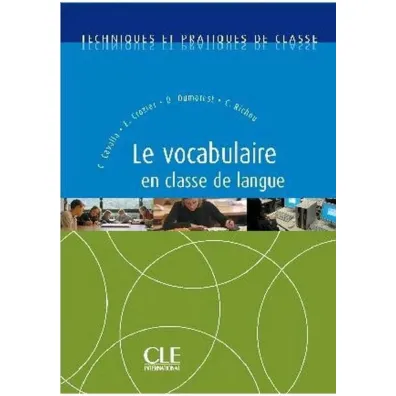 Vocabulaire en classe de langue