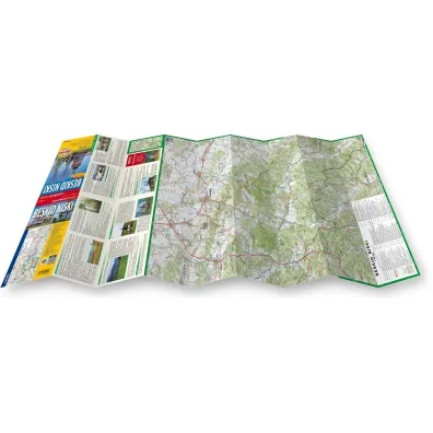 Beskid Niski laminowana mapa turystyczna 1:70 000
