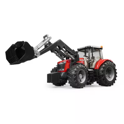 Traktor Massey Ferguson 7600 z �adowark� Bruder