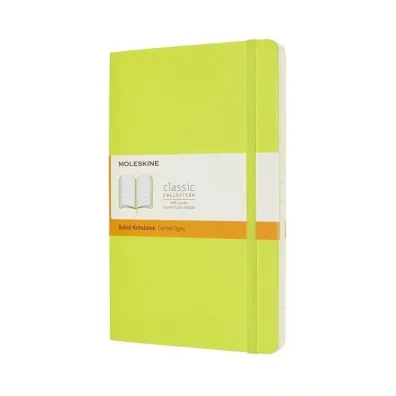 Moleskine Notes Classic L 13x21 linia 192str BR lemon green