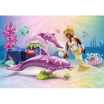 Playmobil Princess Magic Syrenka z delfinami 71501