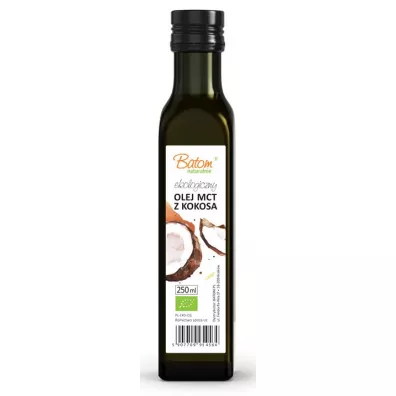 Batom Olej mct z kokosa 250 ml Bio