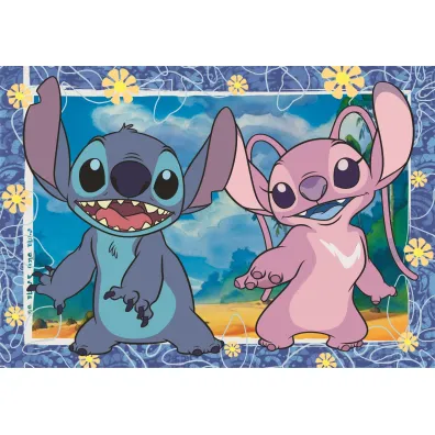 Puzzle 104 el. SuperColor. Stitch Clementoni
