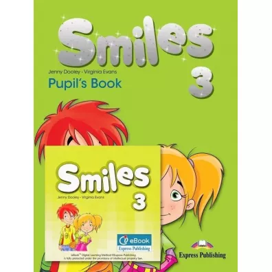 Smiles 3. Pupil's Pack. Pupil's Book + Podr�cznik w wersji cyfrowej - Jenny Dooley, Virginia Evans