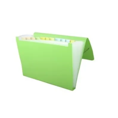 Penmate Teczka z 13-ma przegr�dkami A4 PP-104 zielona