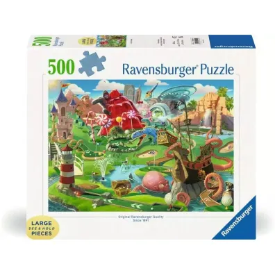 Puzzle 500 el. 2D Park rozrywki Ravensburger