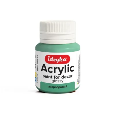 Ideyka Farba akrylowa Szmaragd 20ml