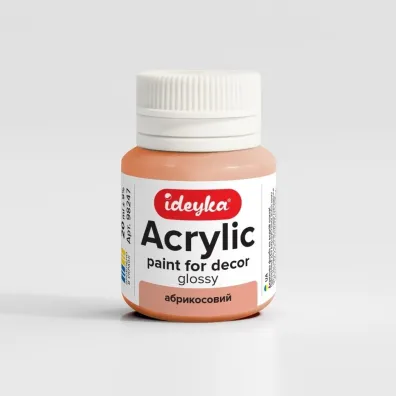 Ideyka Farba akrylowa Morela 20ml