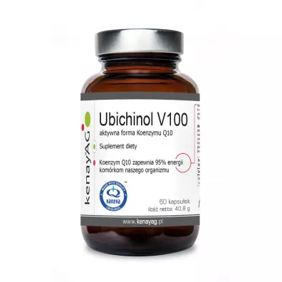 Kenay Ubichinol Koenzym Q10 100 Mg Suplement diety 60 kaps.
