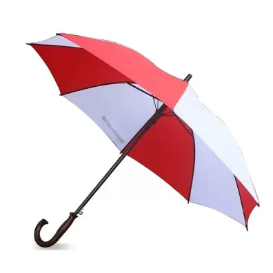 Parasol automatycznie rozk�adany bia�o-czerwony
