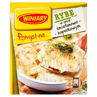 Winiary Pomys� na... Ryb� w sosie �mietanowo-koperkowym 32 g
