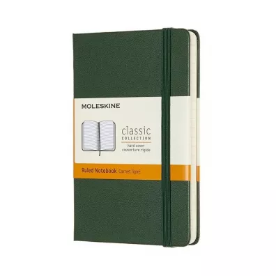 Moleskine Notes Classic Myrtle green linia