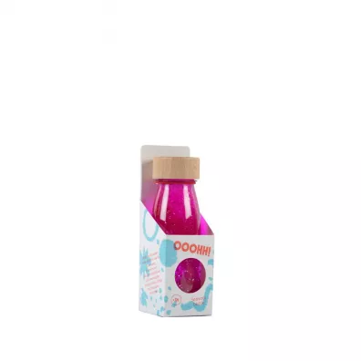 Petit Boum Butelka sensoryczna Float r�owa