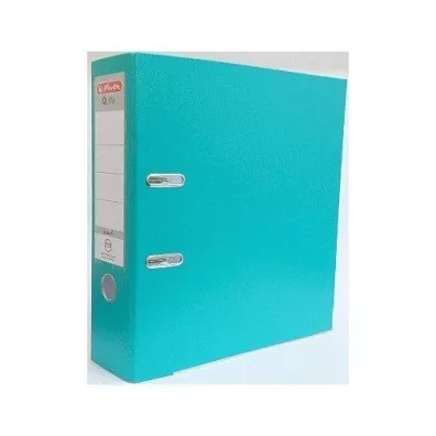 Herlitz Segregator A4 PP Q file 5 cm turkusowy