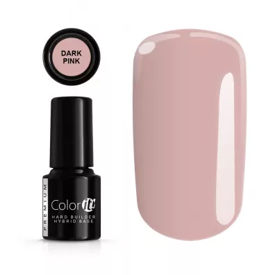 Silcare Color It Premium Hard Builder Hybrid Base baza pod lakier hybrydowy Dark Pink 6 g