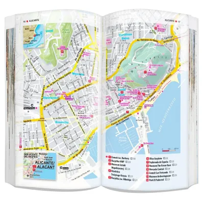 Alicante Walencja Costa Blanca i Murcja light przewodnik + mapa