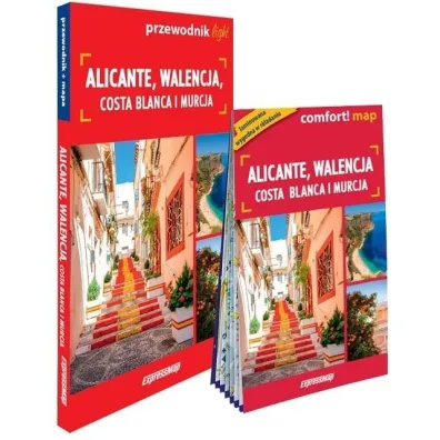 Alicante Walencja Costa Blanca i Murcja light przewodnik + mapa