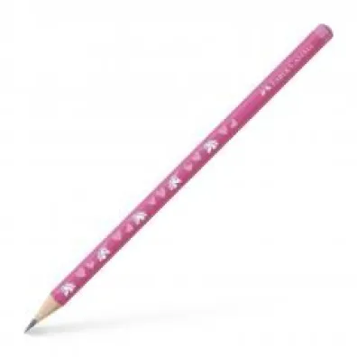 Faber-Castell O��wek tr�jk�tny HB Jednoro�ec r�owy