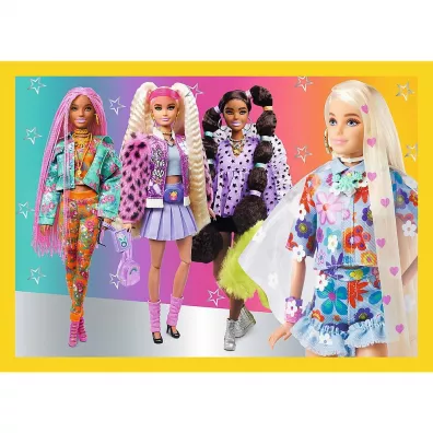 Puzzle 4w1 - Weso�y �wiat Barbie (35+48+54+70 el.) Trefl