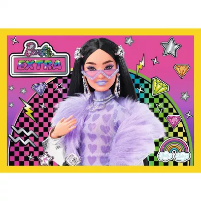 Puzzle 4w1 - Weso�y �wiat Barbie (35+48+54+70 el.) Trefl