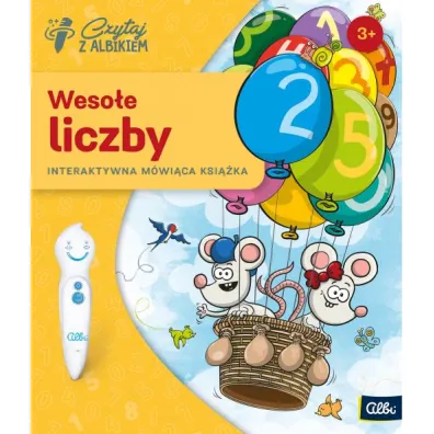 Czytaj z Albikiem. Weso�e liczby. Interaktywna m�wi�ca ksi��ka