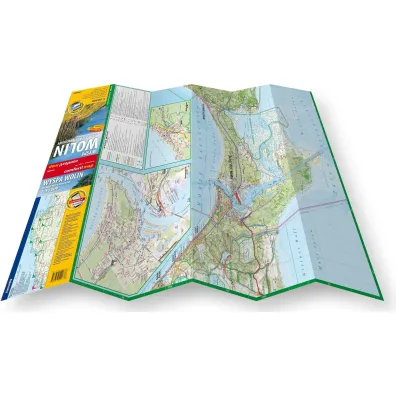 Wyspa Wolin 1:50 000 Woli�ski Park Narodowy mapa turystyczna laminat 2024